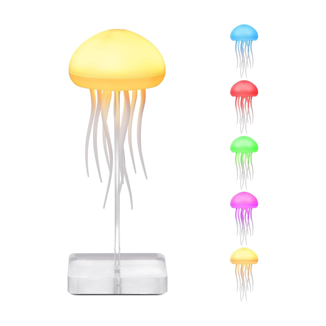 Lámpara Medusa LED RGB con Movimiento Animado